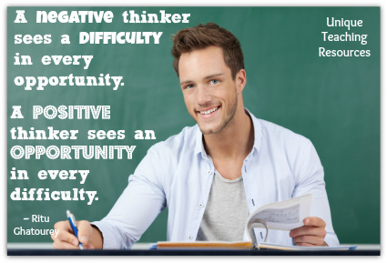 Negative and Positive Thinkers Quote