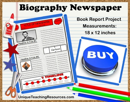 College book report template non fiction