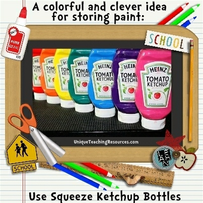 Teacher Tips For Storing Paint In Your Classroom