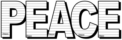 Peace Day Activities and Teaching Resources Letter Templates