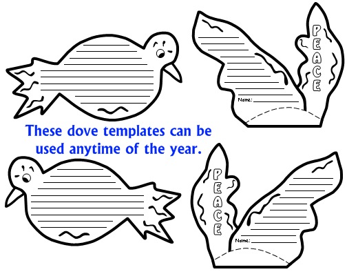 World Peace Lesson Plans, Activities, and Dove Projects