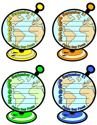 World Peace Day Lesson Plans and Activities September 21
