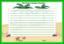 Perfect Summer Vacation Printable Worksheets
