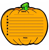 Halloween Pumpkin Poetry and Poem Templates