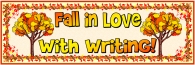 Fall in Love Writing Bulletin Board Display Banner