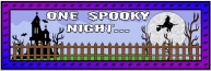 Halloween One Spooky Night Bulletin Board Display Banner