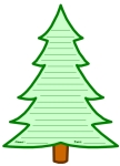 Winter Tree Poems Printable Worksheets for Language Arts