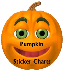 Halloween Teaching Resources Pumpkin Sticker Charts