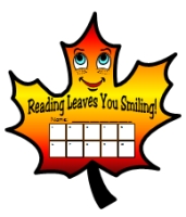 Reading Leaves You Smiling Fall and Autumn Sticker Charts