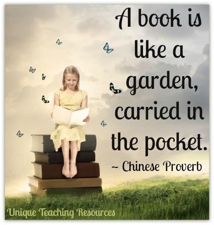 Quote About Reading Books - A book is like a garden, carried in the pocket.