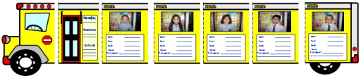 Back to School Bus Shaped Creative Writing Templates for Elementary School