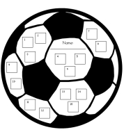 Soccer Sports Theme Incentive and StickerCharts