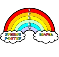 Spring Acrostic Poem Templates and Worksheets