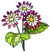 Spring Math Flower Graphic