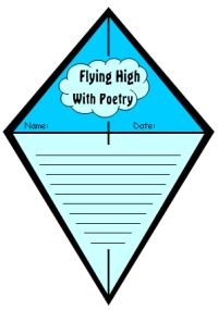 Spring Kite Poetry Creative Writing Templates and Projects