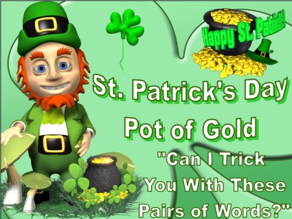 St. Patrick's Day Powerpoint Grammar Lesson Activity