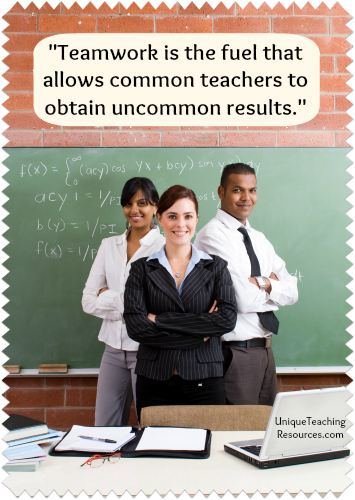 Quote About Teamwork and Teachers