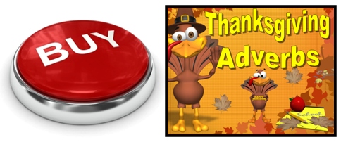 Thankgiving Adverbs Grammar Review Powerpoint Lesson Plans Buy Now