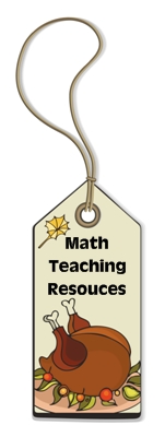 Go To Thanksgiving Math Teaching Resources Page