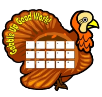 Thanksgiving Turkey Incentive Chart