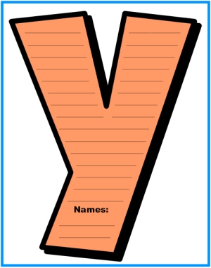 Thank You Group Project Letter Y Example