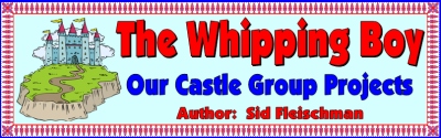 The Whipping Boy Sid Fleischman Bulletin Board Display Banner