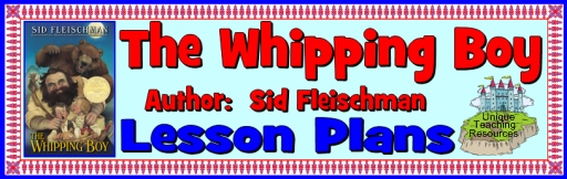 The Whipping Boy by Sid Fleischman Lesson Plans and Teaching Resources