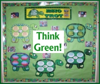 Think Green ESIO TROT Bulletin Board