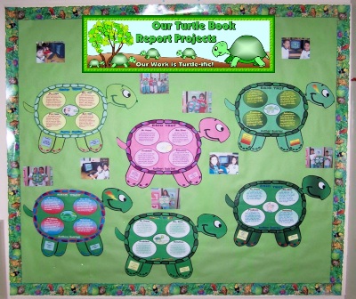 Turtle Book Report Projects and Templates For Elementary School Students