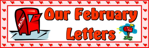 Valentine's Day Letter Writing Bulletin Board Banner