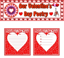 Valentine's Day Poems, Lesson Plans, and Worksheets
