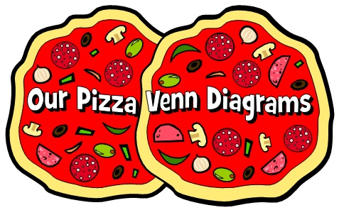 Fun Book Report Project Ideas For Elementary School Students - Pizza Venn Diagram Templates