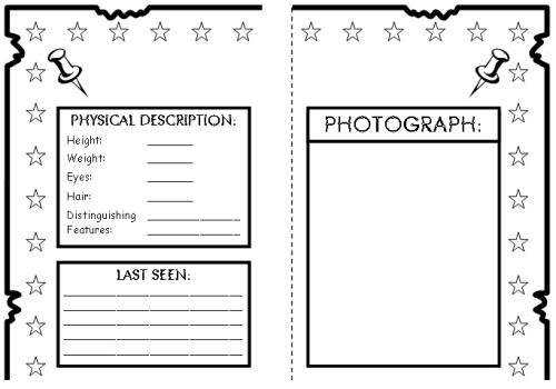 Free printable sandwich book report templates