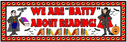 Free Halloween Reading Bulletin Board Display Banner Ideas and Examples