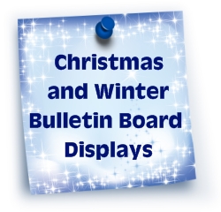 Christmas and Winter Bulletin Board Displays For Elementary School Classrooms
