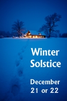 Winter Solstice December 21 First Day of Winter