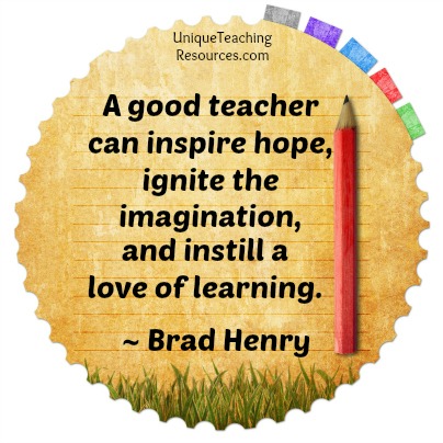 A good teacher can inspire hope - Brad Henry Quote