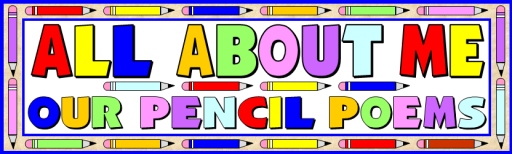 All About Me Poems Bulletin Board Display Banner