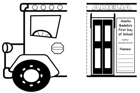 Amelia Bedelia Group Project School Bus Templates