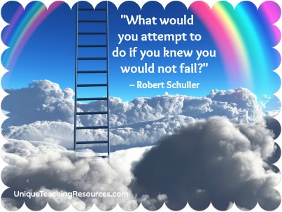 What would you attempt to do if you knew you would not fail? Robert Schuller Motivational Quote