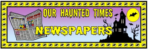 Haunted Times Newspaper Banner