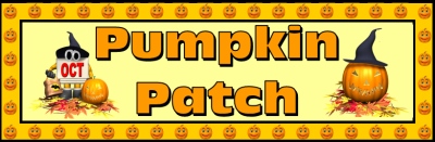 Halloween Pumpkin Patch Bulletin Board Display Banner