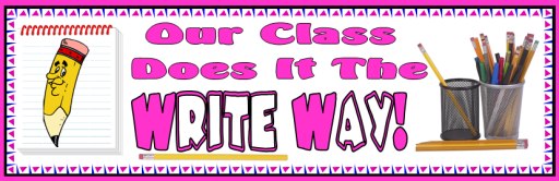 Free Creative Writing Teaching Resources Bulletin Board Display Banner