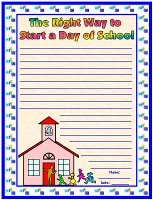Byrd Baylor Way To Start a Day Final Draft Creative Writing Printable Worksheets