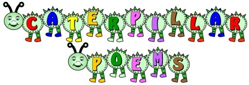 Caterpillar Poems Creative Poetry Writing Templates for Elementary Students