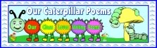 Caterpillar Shaped Poems Bulletin Board Display Banner