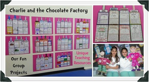 Charlie and the Chocolate Factory Examples of Fun Group Projects