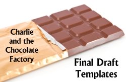 Charlie and the Chocolate Factory Final Draft Character Project Templates