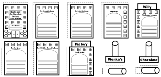 Charlie and the Chocolate Factory Fun Group Project Templates and Lesson Plans