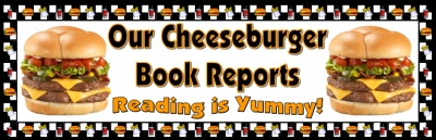Cheeseburger Sandwich Book Report Bulletin Board Display Banner